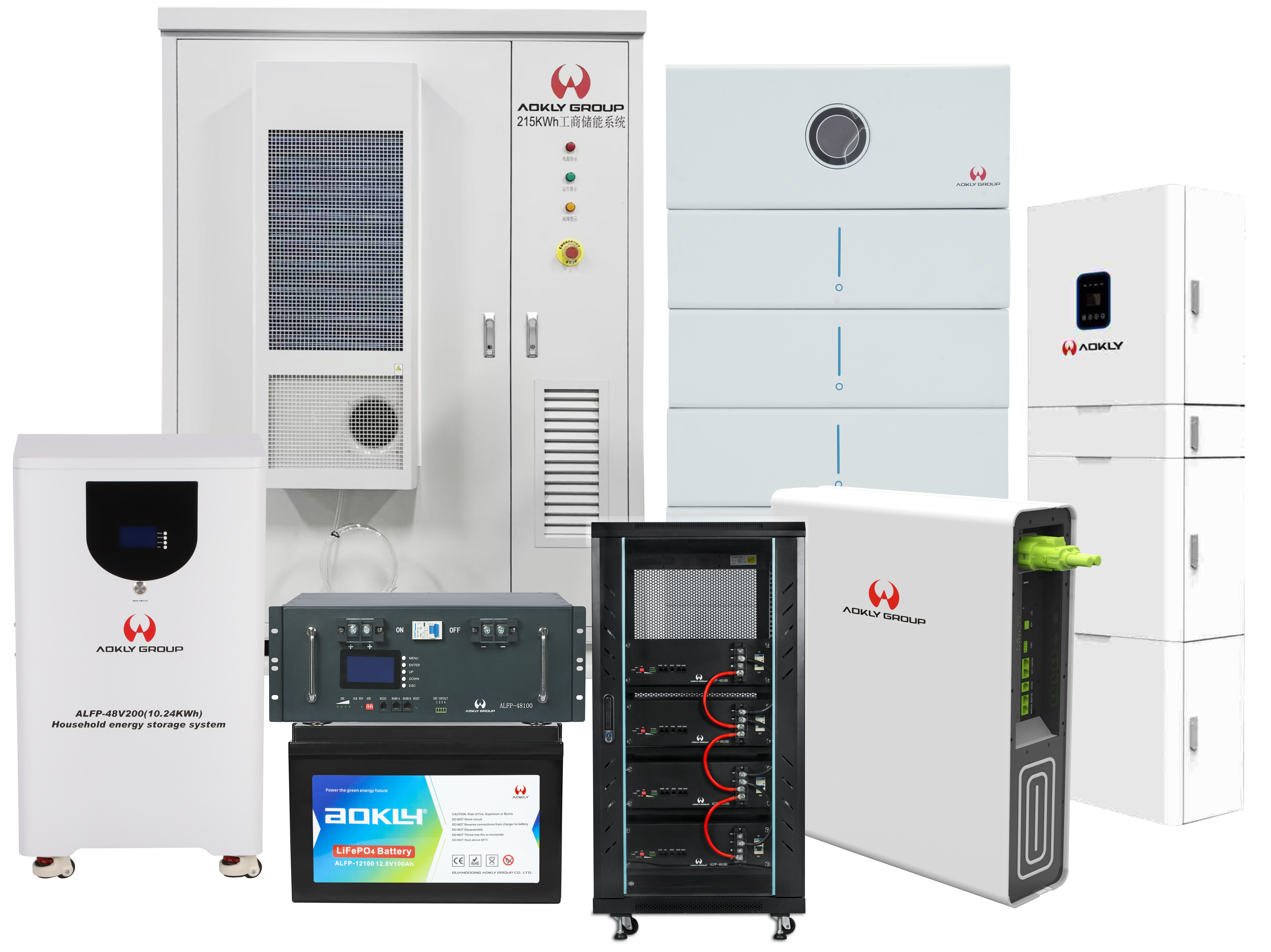 AOKLY 锂电电池组合图